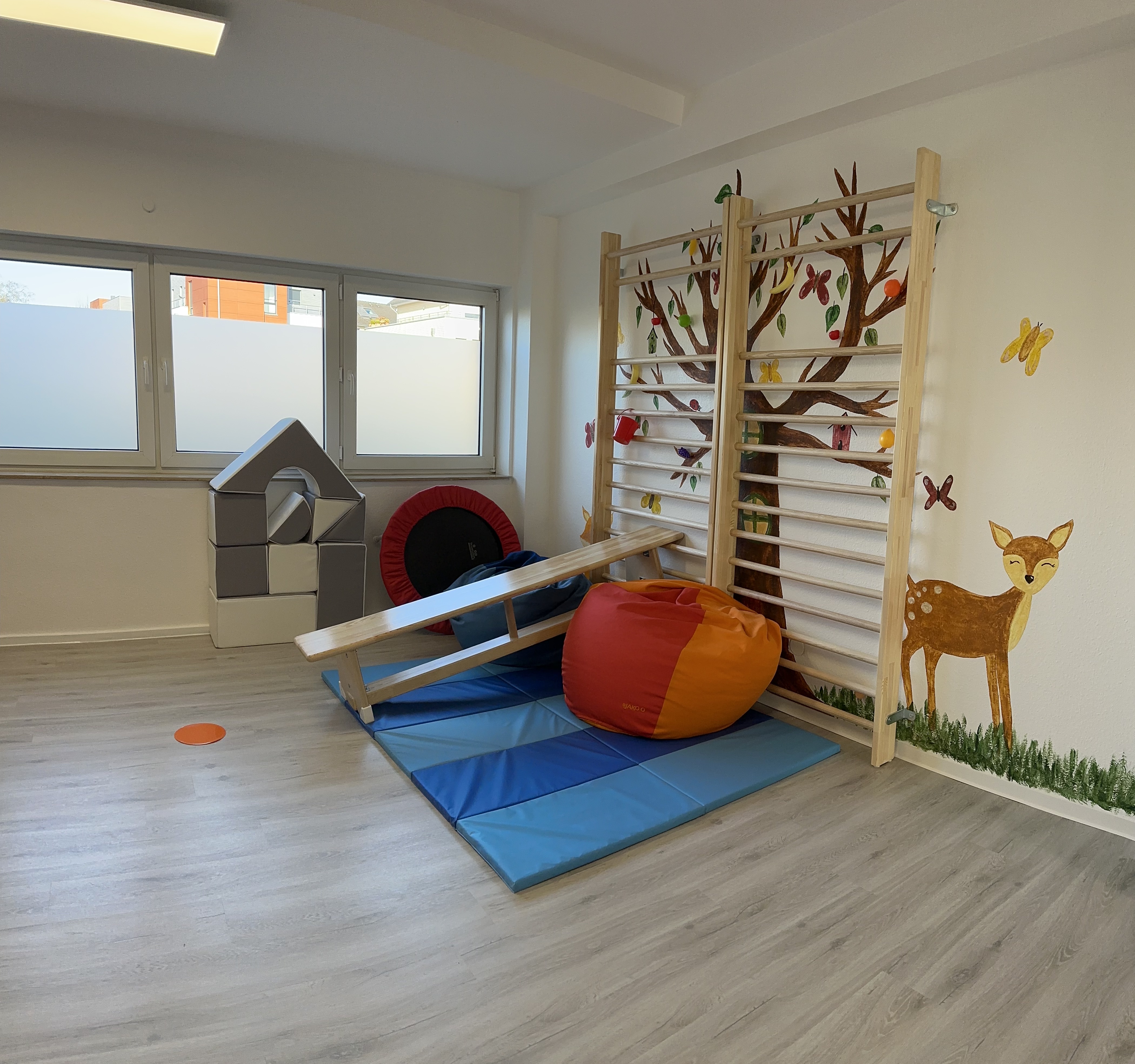 Ein Therapieraum im Therapiezentrum Darline Urbanek in Langenfeld